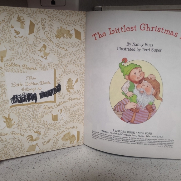 VINTAGE 1980S CHRISTMAS LITTLE GOLDEN BOOKS - Picture 5 of 8
